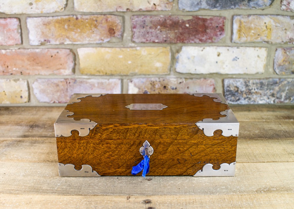 Silver Bound Maplin & Webb Cigar Box Hallmarked