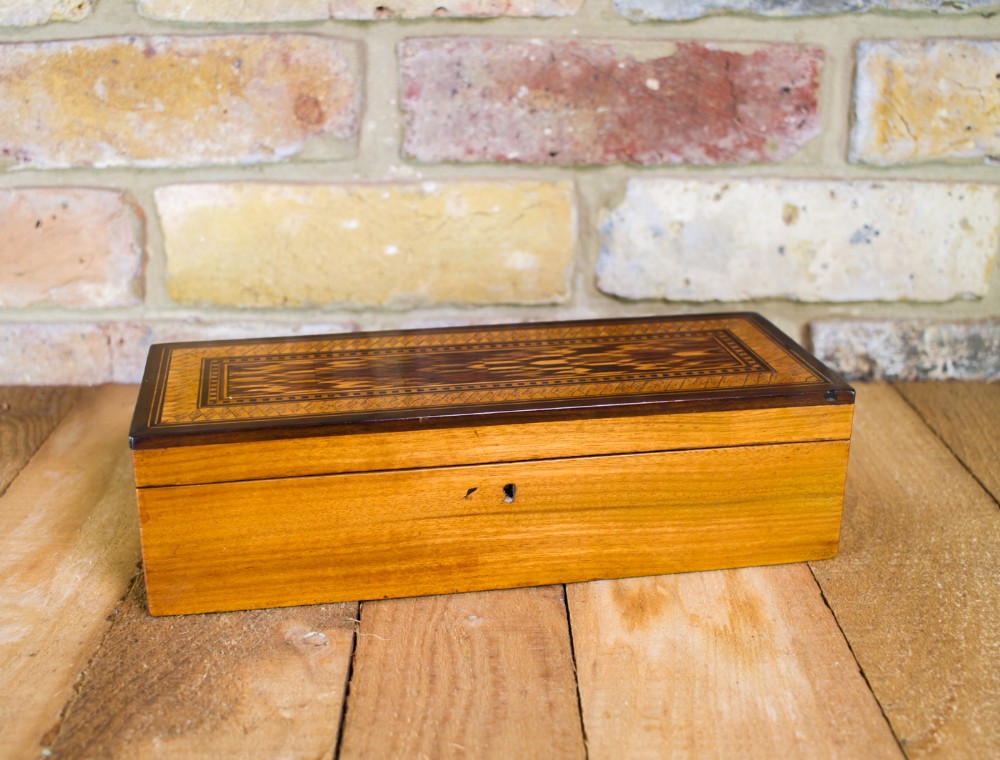 Satinwood Desk box c.1890