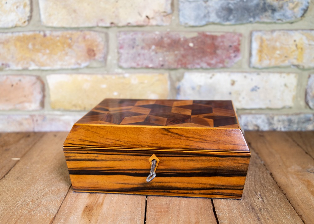 Tunbridge Ware Table Box c.1870