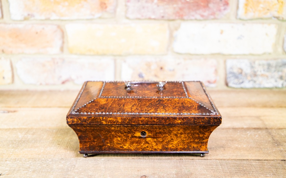 French Amobyna Trinket Box c.1870
