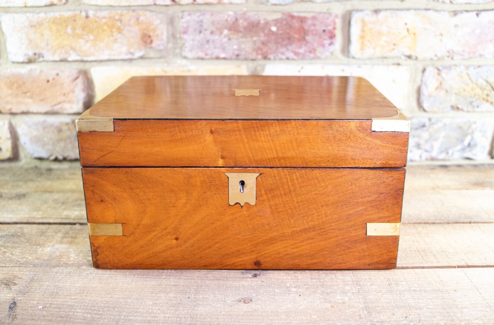 Figured Walnut Writing Slope 1880