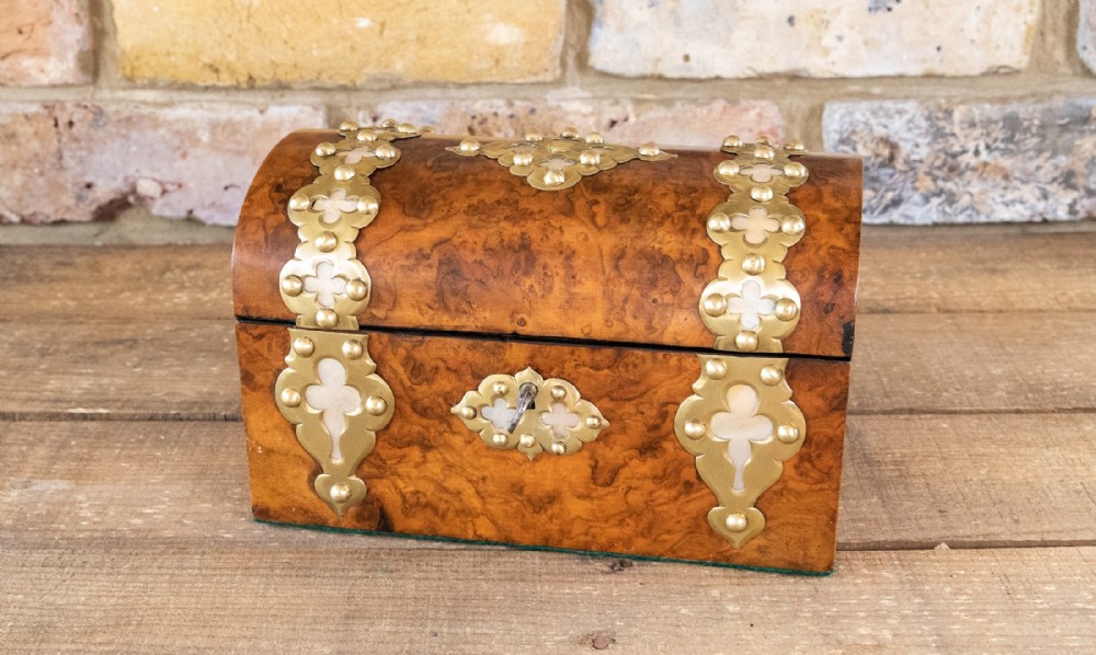 Dome Top Jewellery Casket 1870