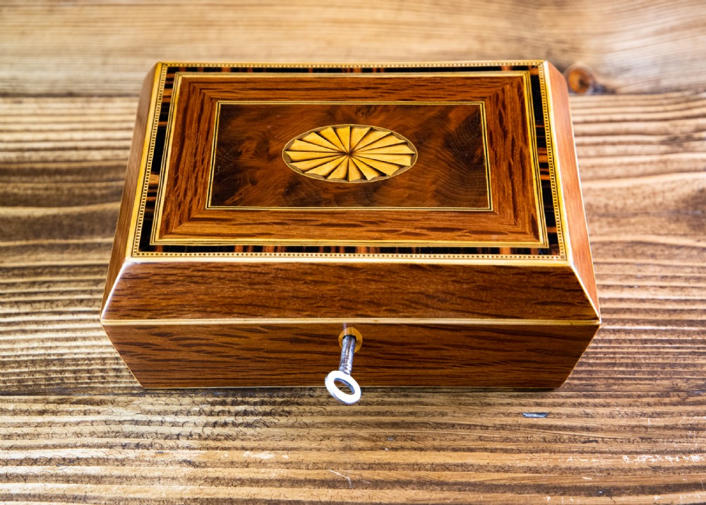 Stunning Georgian Jewellery Box 1820