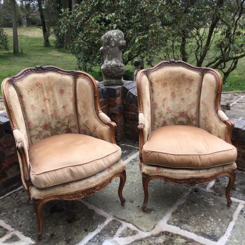 A Pair of French Armchairs