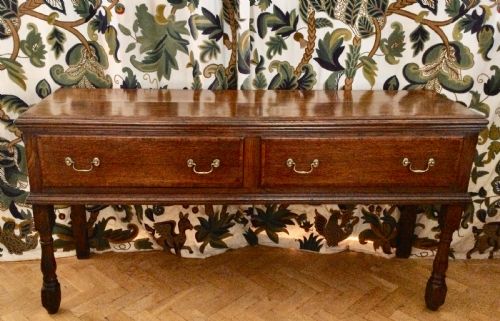 Oak Dresser Base