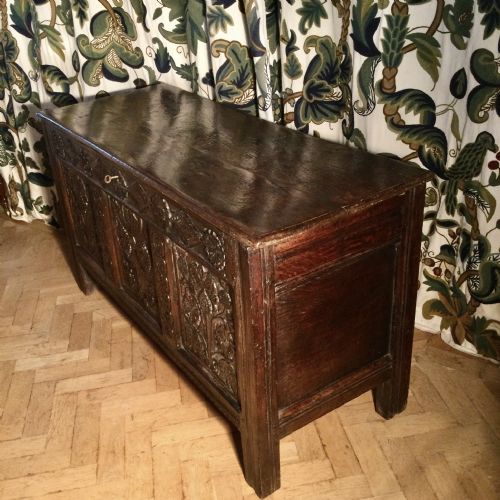 OAK COFFER - ADDITIONAL PHOTO 3