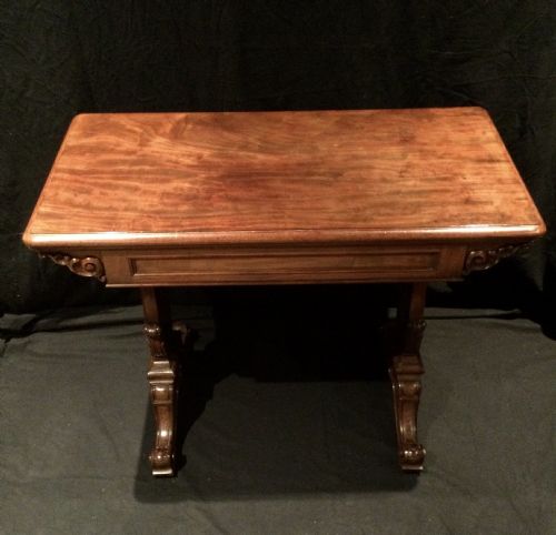 MAHOGANY CARD TABLE