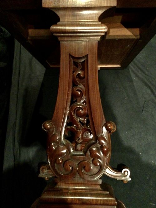 MAHOGANY CARD TABLE - ADDITIONAL PHOTO 8