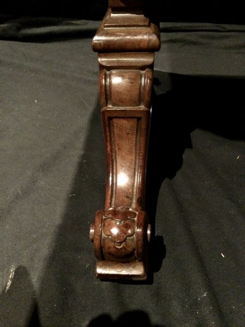 MAHOGANY CARD TABLE - ADDITIONAL PHOTO 9