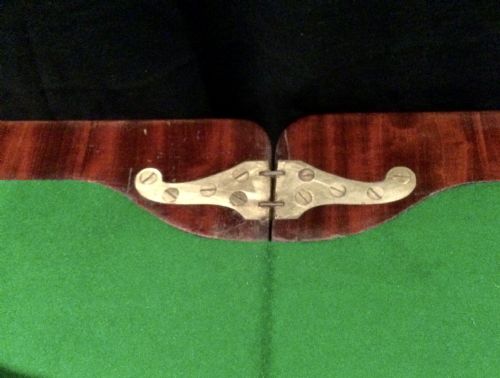 MAHOGANY CARD TABLE - ADDITIONAL PHOTO 11