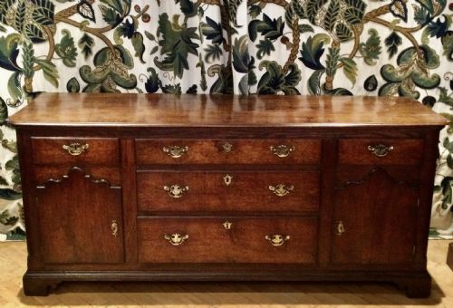 Oak Dresser Base