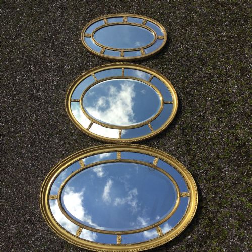 OVAL GILT MIRROR - ADDITIONAL PHOTO 5