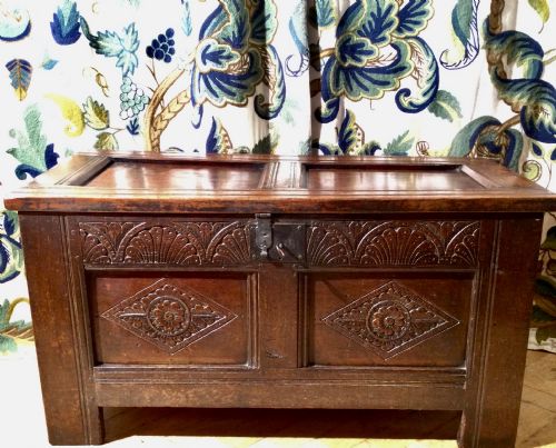 Small Oak Coffer