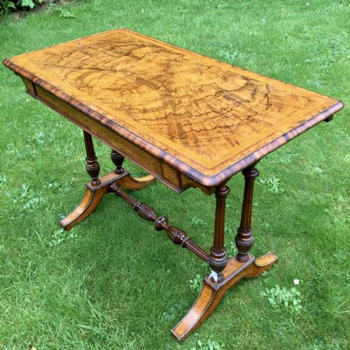 WALNUT CARD TABLE