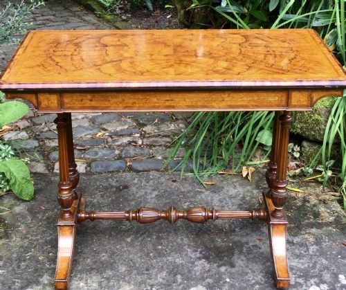 WALNUT CARD TABLE - ADDITIONAL PHOTO 12