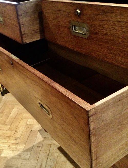 MILITARYCAMPAIGN CHEST OF DRAWERS - ADDITIONAL PHOTO 6