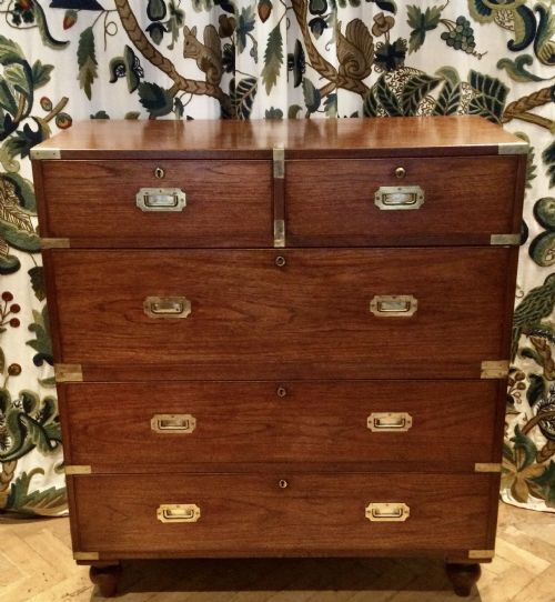 MILITARYCAMPAIGN CHEST OF DRAWERS - ADDITIONAL PHOTO 8