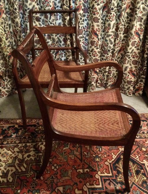 A PAIR CHINESE CHAIRS EXPORT - ADDITIONAL PHOTO 1