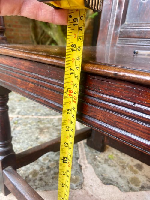17TH CENTURY OAK WAINSCOT CHAIR - ADDITIONAL PHOTO 4