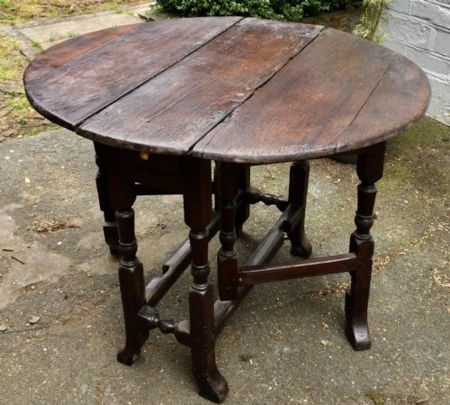 Oak Gateleg Table