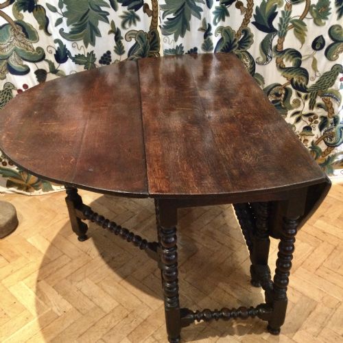 OAK GATELEG TABLE - ADDITIONAL PHOTO 4