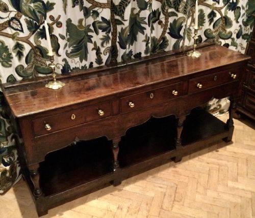 Oak Dresser Base