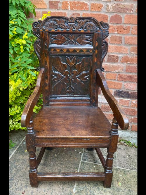 Oak Wainscot Chair