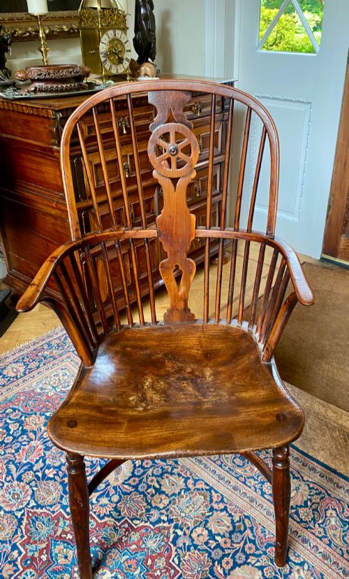 YEW WOOD WINDSOR CHAIR - ADDITIONAL PHOTO 1