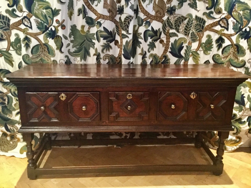 Oak dresser base