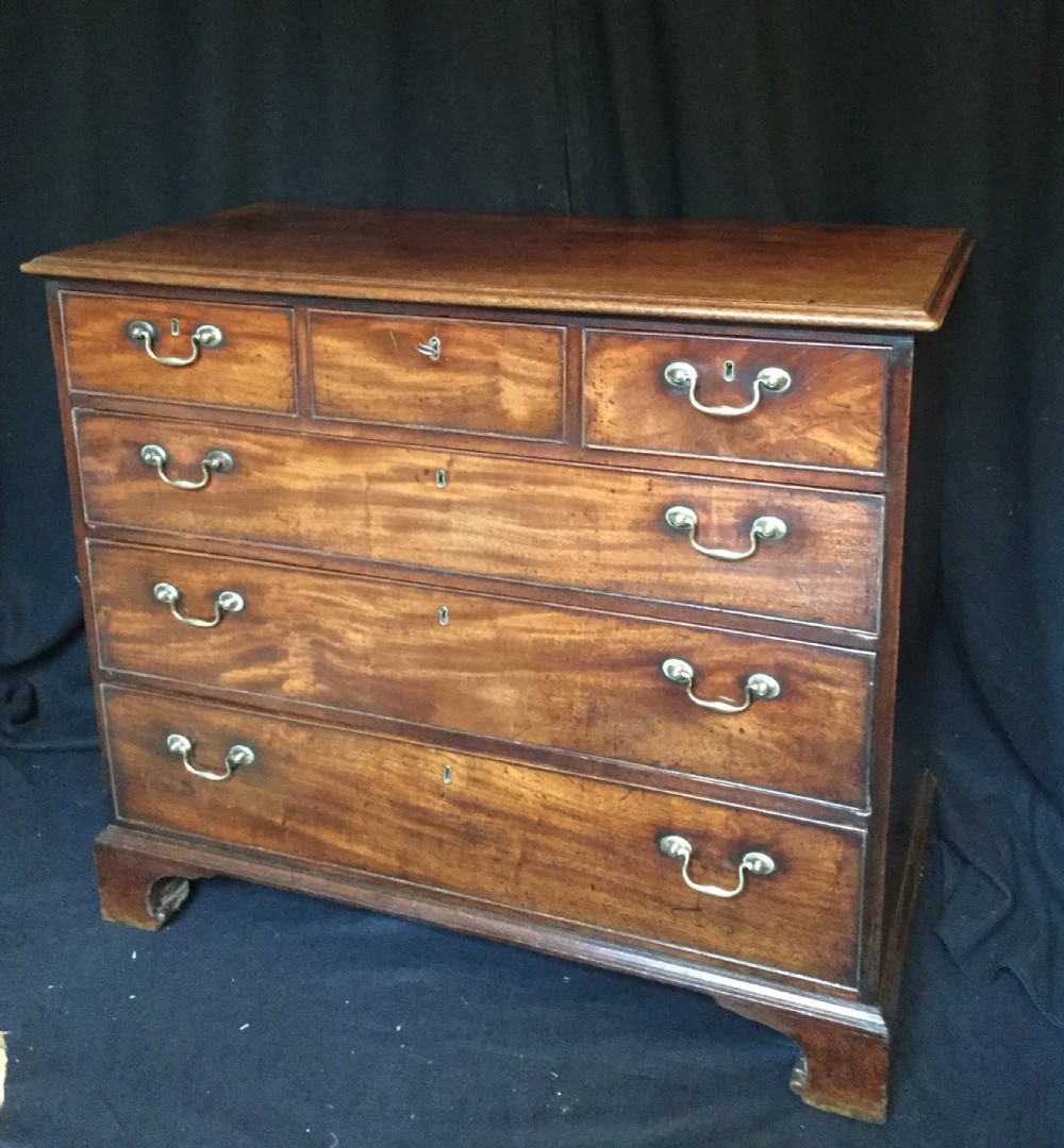 Mahogany chest of drawers