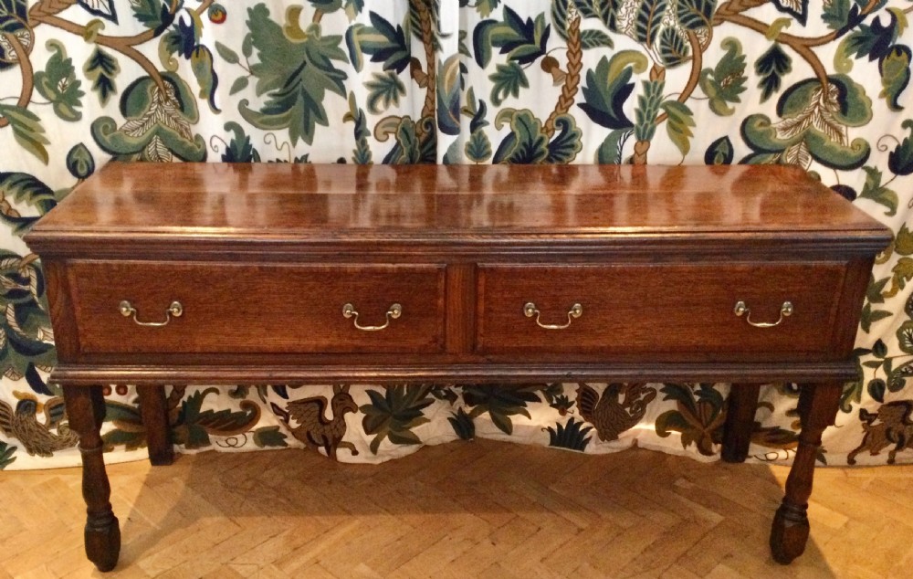 Oak dresser base View II
