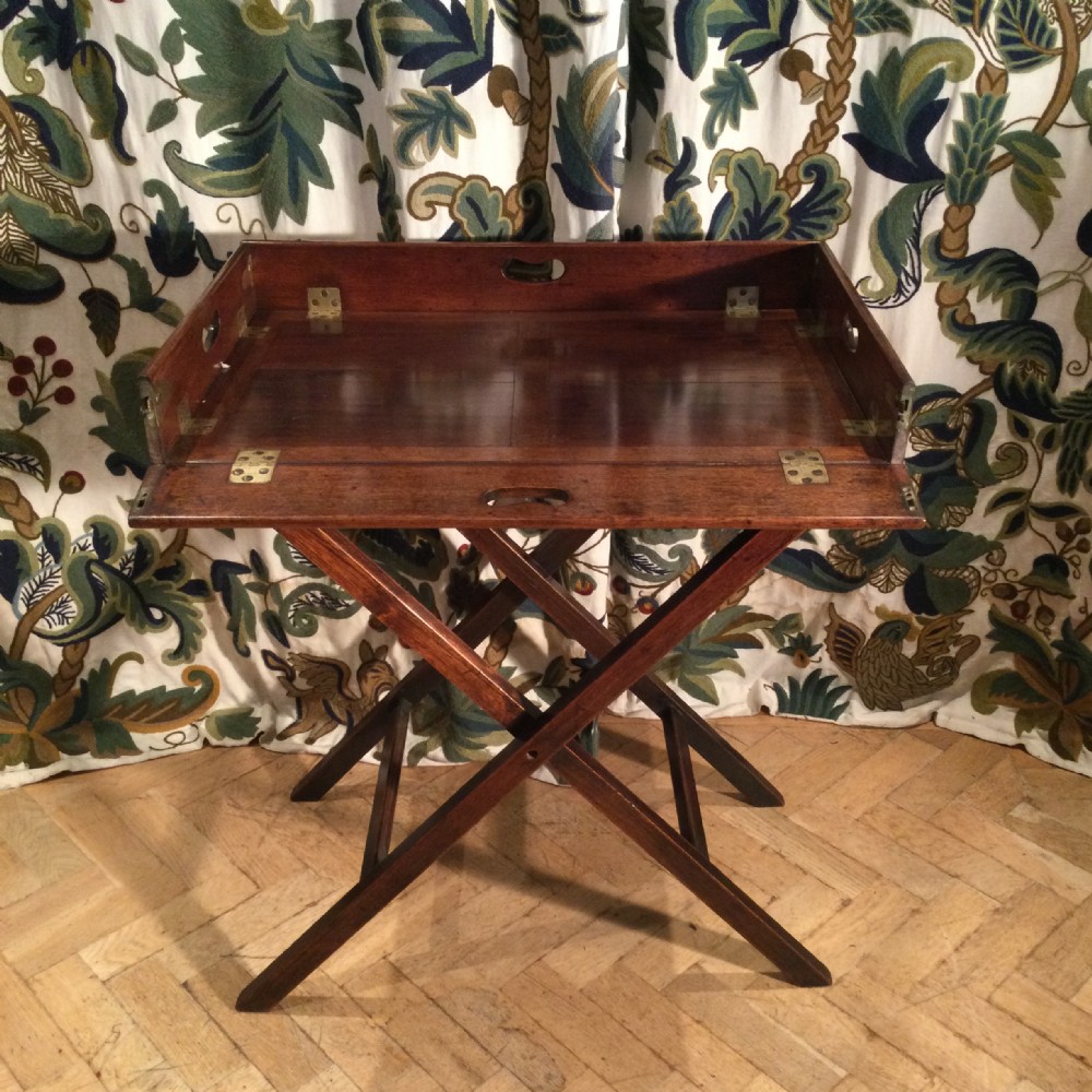 Butlers tray on stand