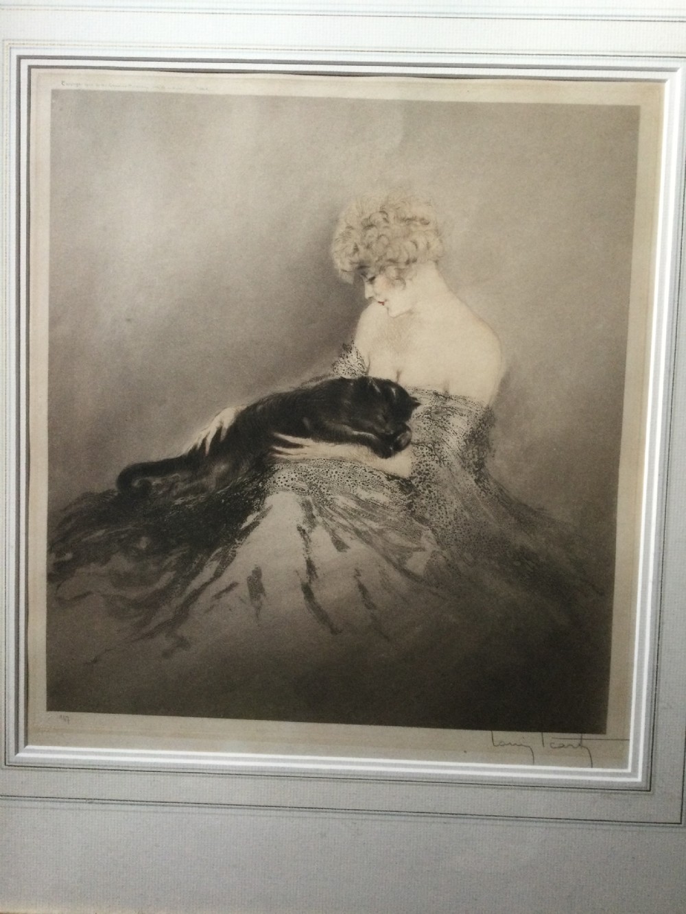 Louis Icart etching View II