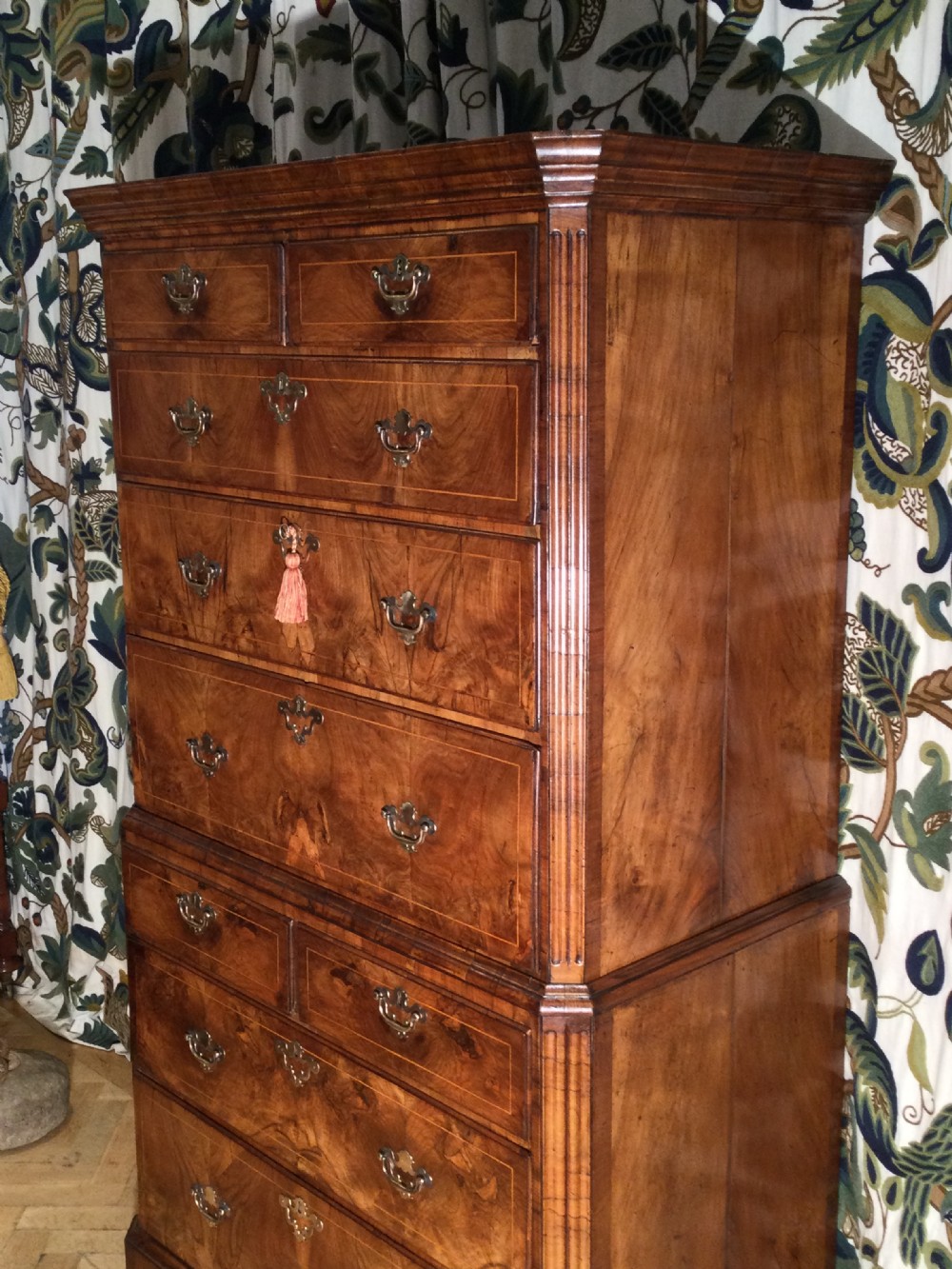 Chest on chest tallboy  View III
