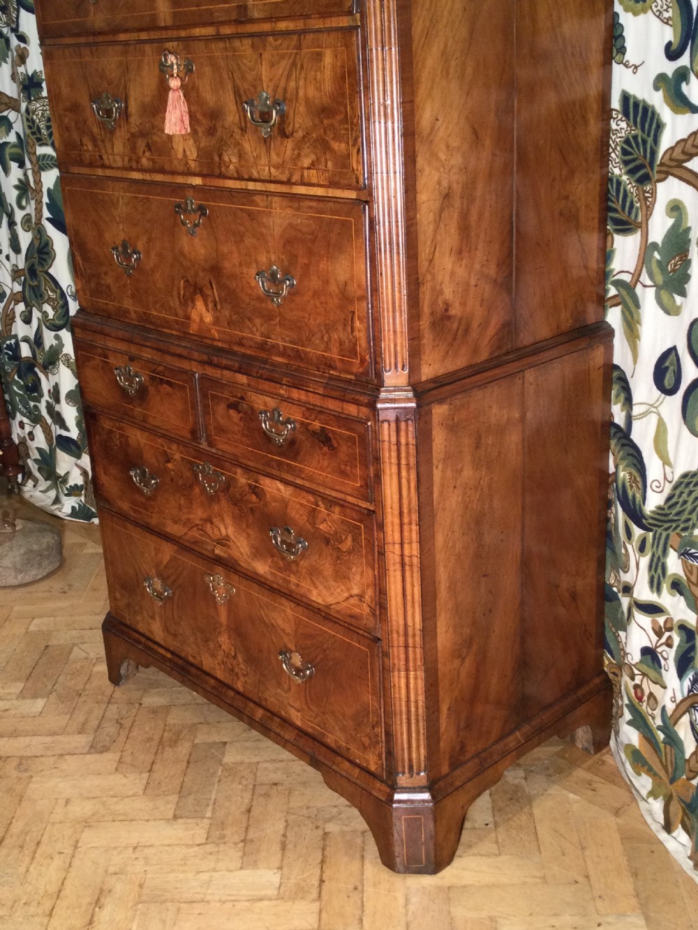 Chest on chest tallboy  View V