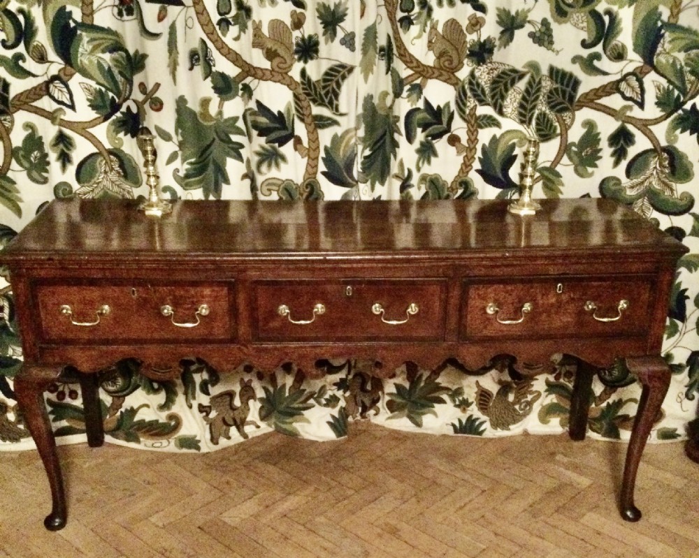 Oak dresser base