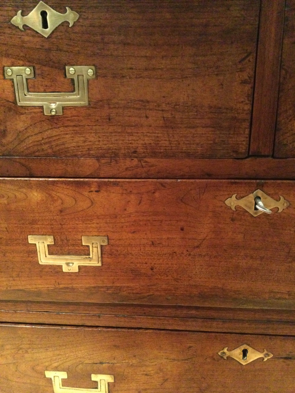 Campaign/military chest of drawers View VIII
