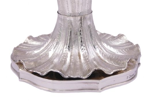SOLID SILVER VICTORIAN WINE COOLER 1839 - ADDITIONAL PHOTO 4