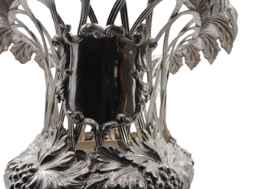 SOLID SILVER VICTORIAN WINE COOLER 1839 - ADDITIONAL PHOTO 10