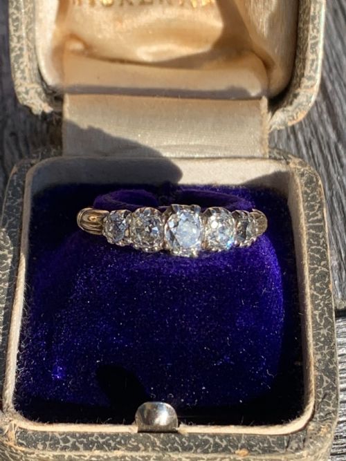 victorian diamond 125ct ring - CATEGORY: ANTIQUE JEWELLERY - DATED VICTORIAN