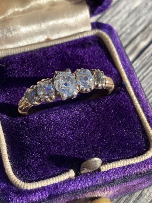 VICTORIAN DIAMOND 125CT RING - ADDITIONAL PHOTO 5