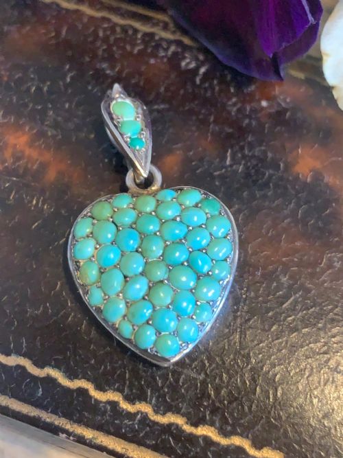 ANTIQUE 19TH CENTURY MORNING LOCKET - ADDITIONAL PHOTO 2