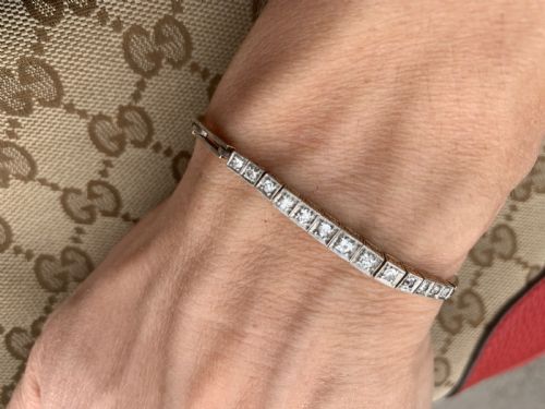 ART DECO DIAMOND BRACELET - ADDITIONAL PHOTO 2