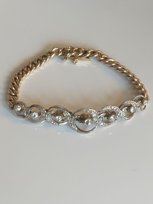 VICTORIAN DIAMOND BRACELET - ADDITIONAL PHOTO 1