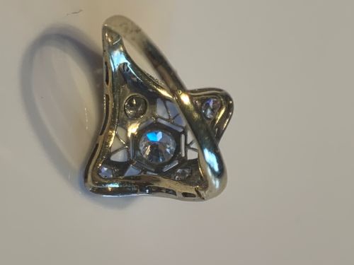 ANTIQUE PANEL RING - ADDITIONAL PHOTO 1