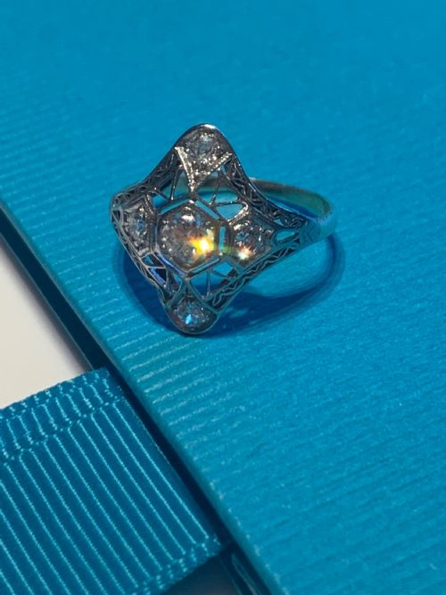 ANTIQUE PANEL RING - ADDITIONAL PHOTO 7