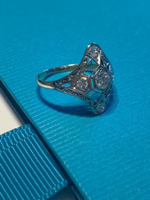 ANTIQUE PANEL RING - ADDITIONAL PHOTO 6