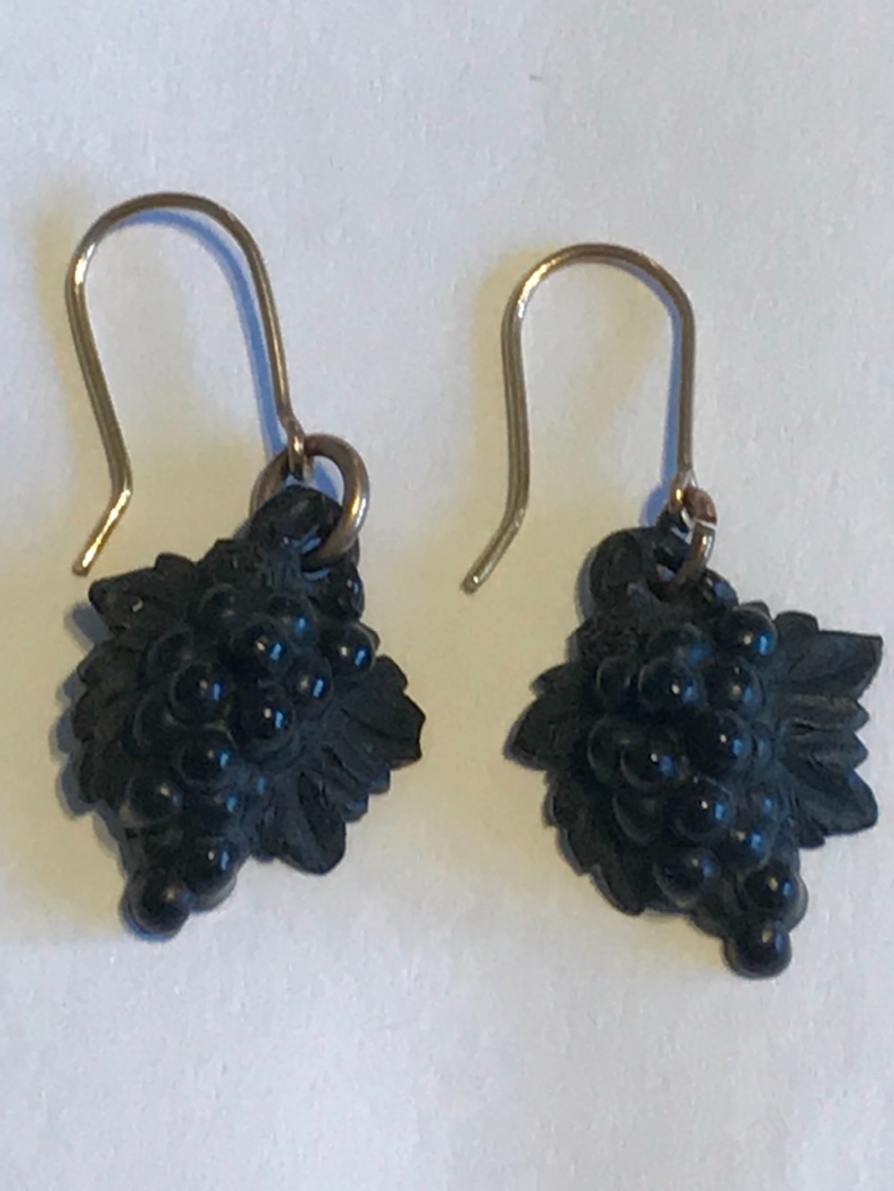 Victorian Carved Vine Earrings