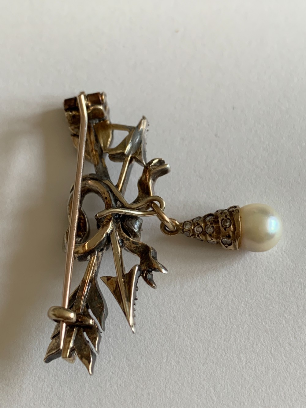 Antique Georgian Arrow Brooch View II