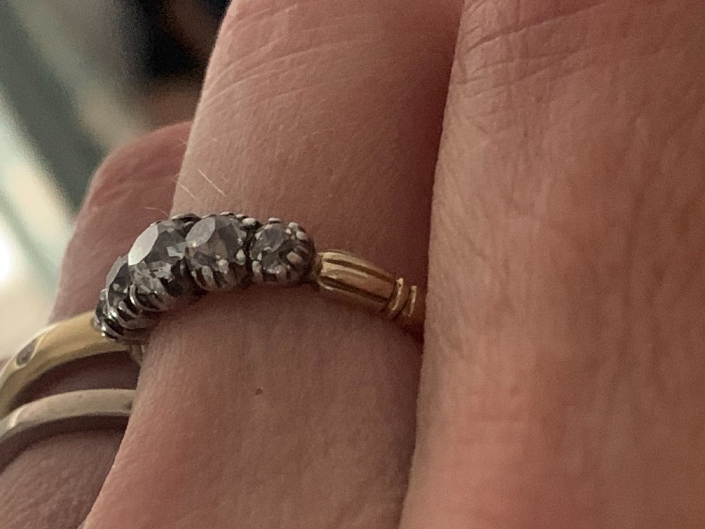 Victorian Diamond 1.25ct Ring View V